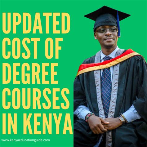 Cost Of Degree Courses In Kenya Intake Kenya Education Guide