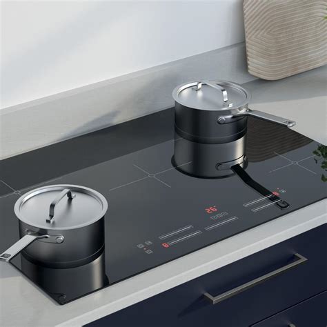 Lamona Lam1902 80cm Black Electric Induction Hob Howdens