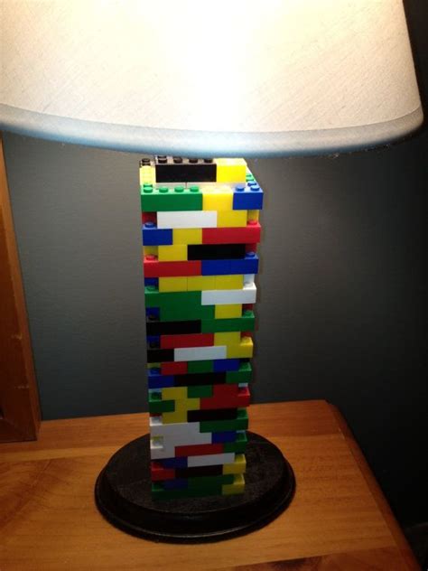 Lego Lamp Mlmeyer By Legolamps On Etsy 120 00 Lego Lamp Lego Room Lego Bedroom