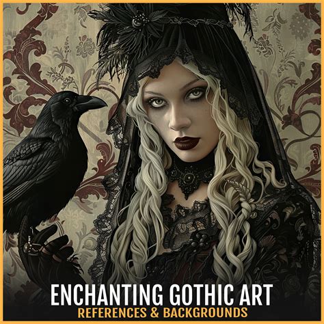 artstation  enchanting gothic character art