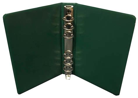 5x7 6 Ring Binder 6 Sales Sheets Green — Harry Edelman Inc