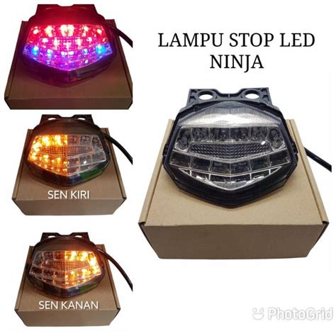 Jual LAMPU STOP STOP LAMP NINJA 250 KARBU LAMPU STOP NINJA RR NEW