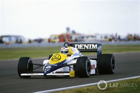 Keke Rosberg Williams FW10 Honda At British GP