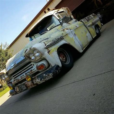 1958 Chevy Apache Rat Rod Truck For Sale