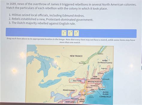 Solved In News Of The Overthrow Of James Ii Triggered Chegg