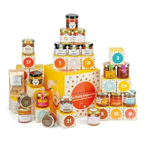 Calendrier De Lavent Confiture Saveurs Gourmandes