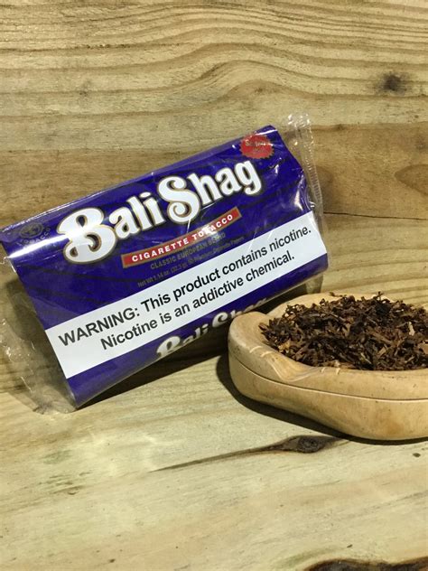 Bali Shag Cigarette Tobacco Smokeabsolute