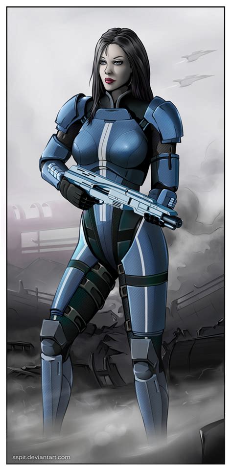 Mass Effect Ashley By Sspit On Deviantart