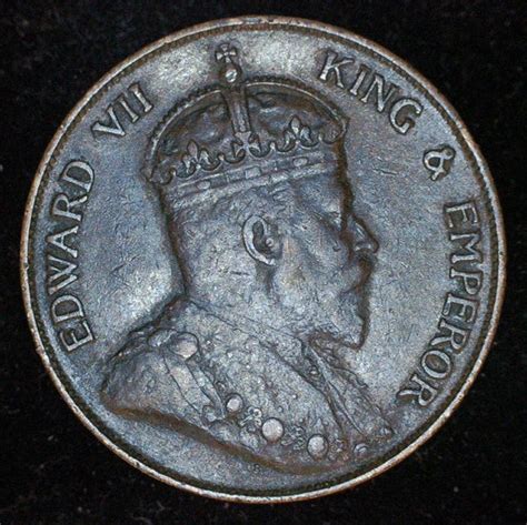 Hong Kong One Cent 1902 Coins4all