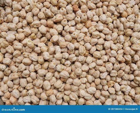 Chickpea In Market For Saleclose Up Shot Stock Photo Image Of