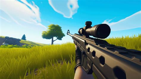 The New Mk Alpha Assault Rifle In Fortnite Youtube