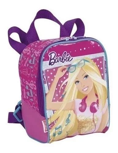 Lancheira Térmica Barbie Melodia Escolar Menina Sestini Rosa MercadoLivre