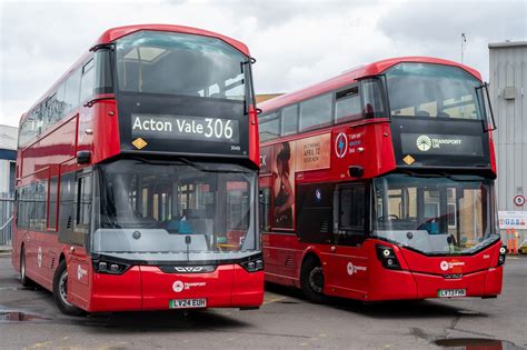 Transport Uk London Bus Electrifies Bus Line In London