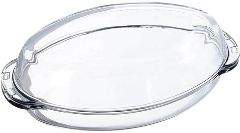 Pasabahce Borcam Oval Casserole With Cover Cc