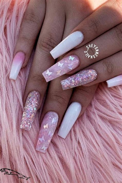 23 Really Cute Acrylic Nail Designs Youll Love Stayglam Diseños De