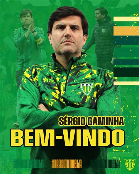 Oficial Sérgio Gaminha é o novo treinador do Tondela