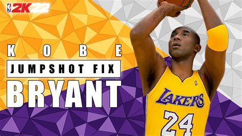 Kobe Bryant Jumpshot Fix Nba K Youtube