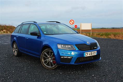 Skoda Octavia Combi RS TDI 184 le break tchèque à l essai