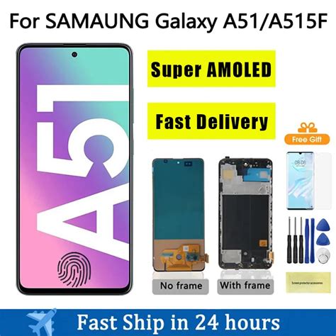 Super Amoled Do Samsung A Wy Wietlacz Lcd Do Samsung A Oem Z Ramk