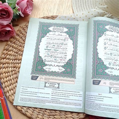 Mushaf Al Quran Terjemah At Tajwid Per Juz Aliqa Ukuran A4 Toko