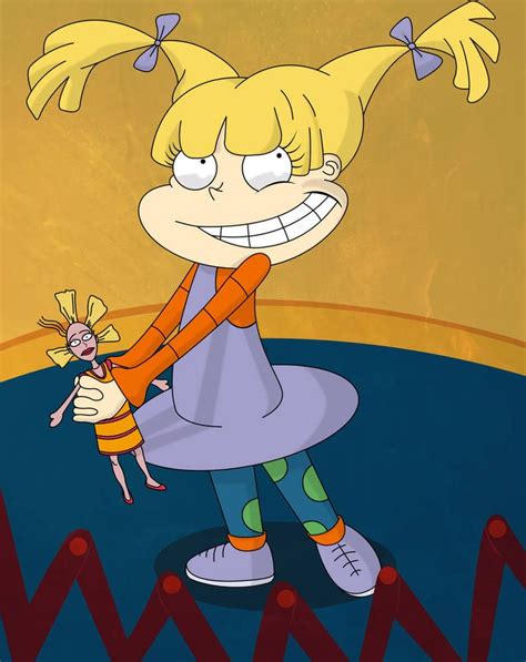 Angelica Pickles By Gale01 On Deviantart Rugrats Cartoon Cute Cartoon Wallpapers Cartoon