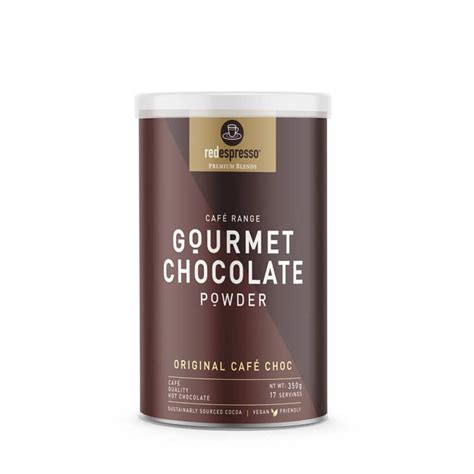 Original Café Choc Gourmet Hot Chocolate Tin g redespresso