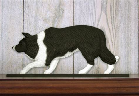 Border Collie Digdog In Gait Topper Etsy