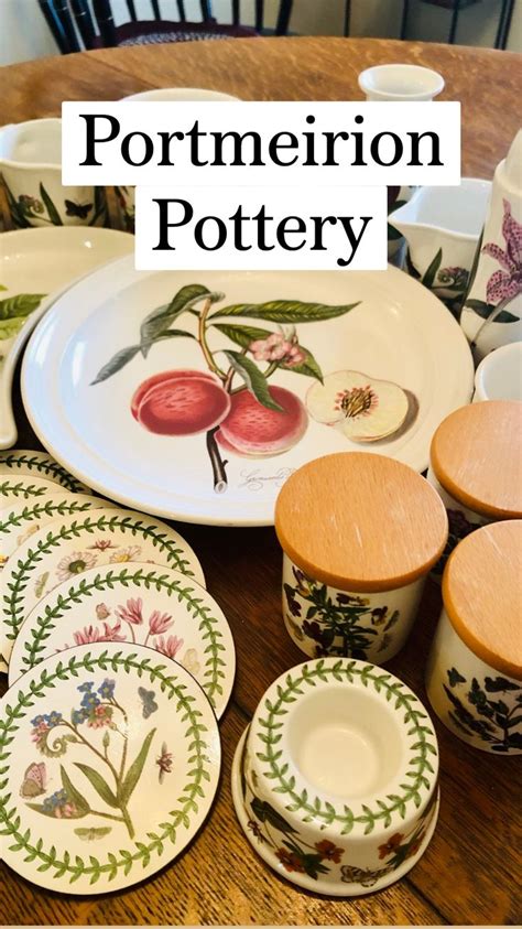 Portmeirion Pottery | Portmeirion pottery, Pottery dishes, Pottery
