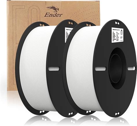 Creality White Pla D Printer Filament Mm Ender Pla Filament Smooth