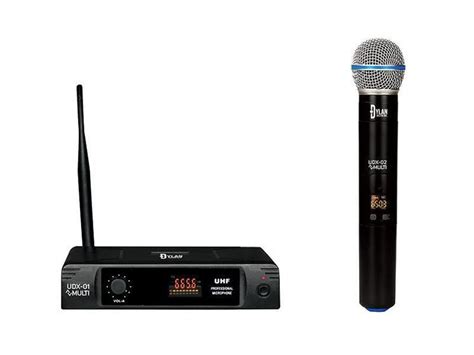 Sistema Sem Fio Uhf Microfone M O Canais Udx Multi Dylan