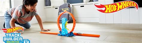 Hot Wheels Toy Car Track Set Track Builder Unlimited Playset Loop Kicker Pack Track