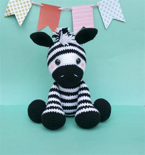 Crochet Zebra Free Pattern