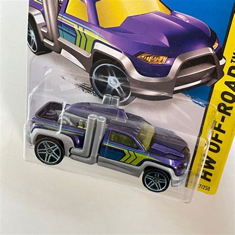 2015 Hot Wheels Hw Off Road Diesel Duty Morado Pr5