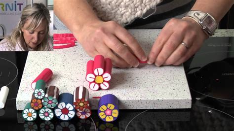 Polymer Clay Tutorials How To Make A Flower Cane YouTube