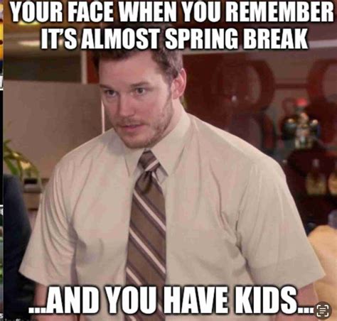 Collection Of Best SPRING BREAK MEMES 2023 Guide For Geek Moms