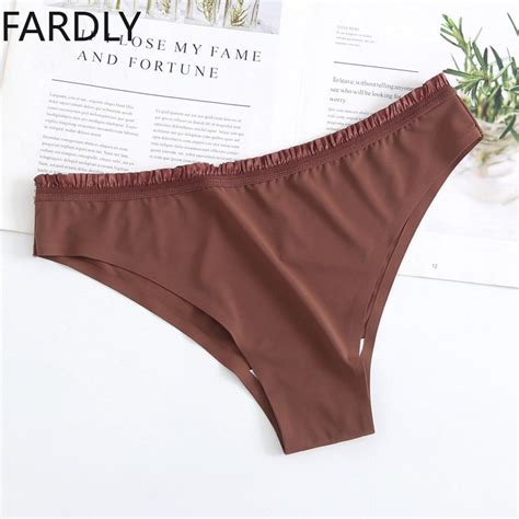 Fardly Sexy Underwear New Ice Silk Lady Lingerie Summer Cool Women