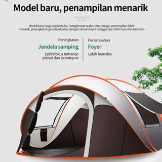 Jual Az Tenda Camping Kapasitas Orang Tenda Otomatis Outdoor