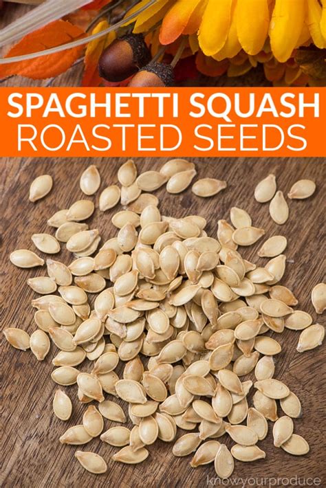 Roasted Spaghetti Squash Seeds Know Your Produce