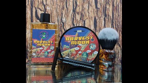 Razorock Hawk V Paa Harvest Moon Soap And Aftershave Youtube