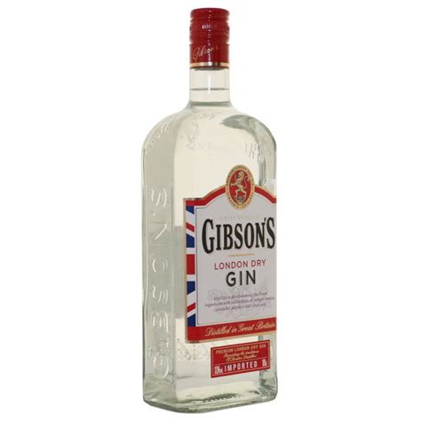 Gin Gibsons London Dry 1lt Whiskypedia