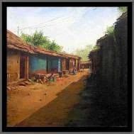 Indian Village Scene Painting at best price in Kolhapur by Paintings ...