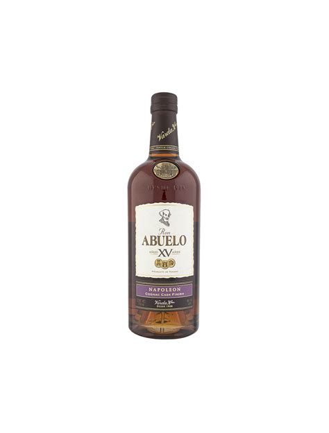 Ron Abuelo Xv Finish Napoleon 750ml Vinos Y