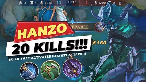 20 Kills For Assassin Jungler HANZO With BEST Pro Setup GOJO SATORU