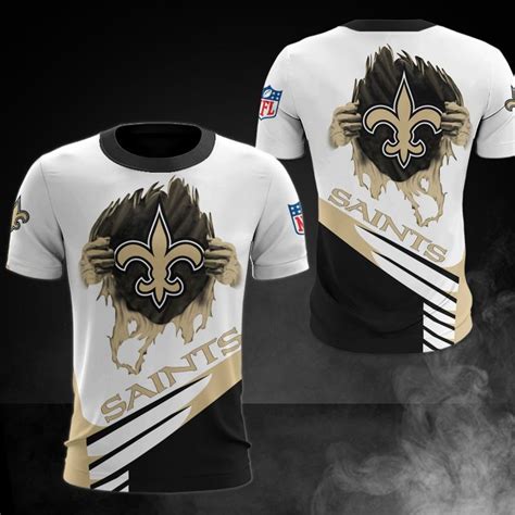 New Orleans Saints T Shirt Cool Graphic T For Men Jack Sport Shop