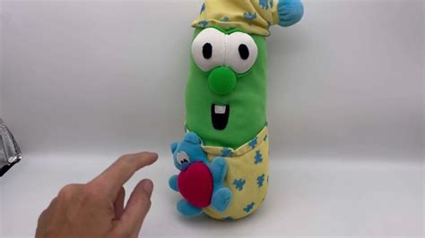 Vintage Veggietales Thankful Larry Bedtime Friend 75134 Plush Fisher