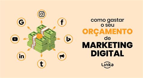 Como Gastar O Seu Or Amento Em Marketing Digital Linka