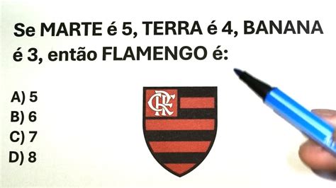 Todos erraram essa questão de RACIOCÍNIO LÓGICO - YouTube 