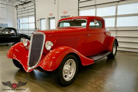 1934 Ford Deluxe 3 Window Coupe Legendary Motors Classic Cars