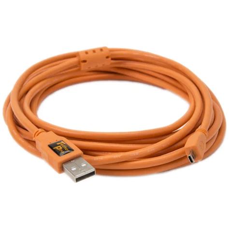 Tether Tools Tetherpro Usb Type A Male To Pin Mini B Male Cable