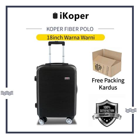 Jual Ikoper Inch Original Polo Cabin Size Koper Fiber Koper Import